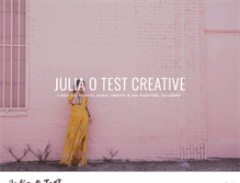 Tablet Screenshot of juliaotest.com